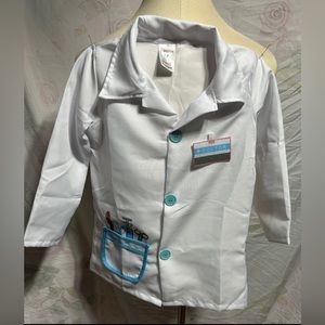 Kids Doctor Lab Coat Costume Doctor Jacket Child Doctor Dress up Outfit for kids